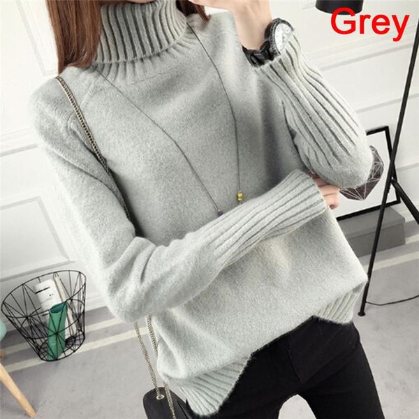 

women's sweaters autumn winter turtleneck sweater women pullover high elasticity slim jumper basic female and, White;black