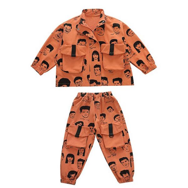 

clothing sets boy suit boys kids children clothes spring autumn cotton long sleeve jackets coats trousers pants 2pcs 2-8y b4789, White