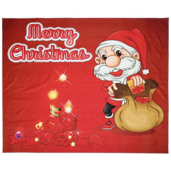 

party decoration 1pc christmas printed hanging cloth background home tapestry decor