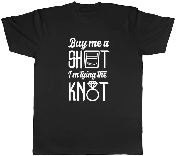 

buy me a si'm tying the knot womens ladies marriage wedding t shirt, White;black