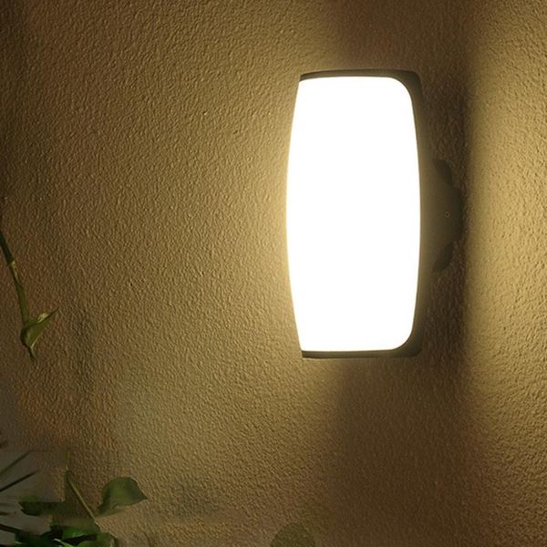 

thrisdar 12w outdoor waterproof led wall light aisle corridor porch lamps balcony el building exterior gate