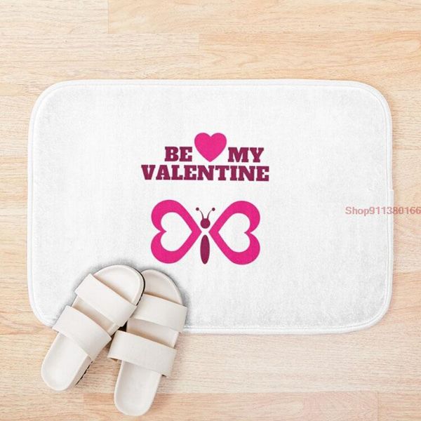 

mat be my valentine protective floor pvc entrance door non-slip kitchen carpet modern home customized mats bath
