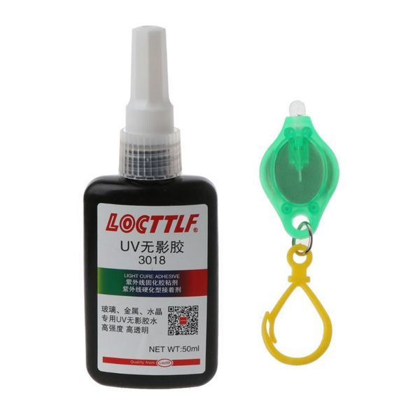 

uv light 50 ml uv uv-hardening lijm transparent crystal lijm glass lijm