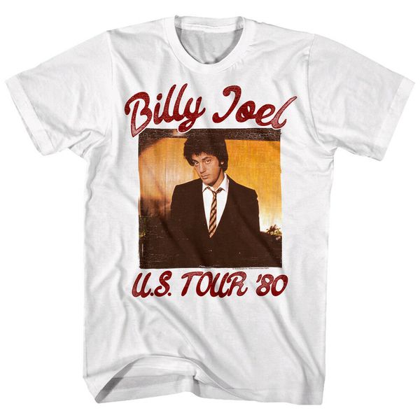 

billy joel all about leyna 1980 t shirt gift idea for fans, White;black
