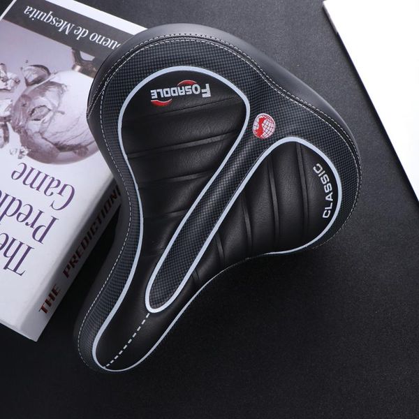 

bike saddles mountain cushion saddle seat mat stripe bottom black