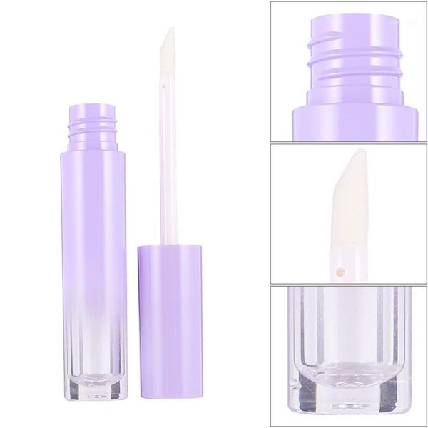 

storage bottles & jars 10pcs portable lip tubes (no. 39 gradient purple gloss)