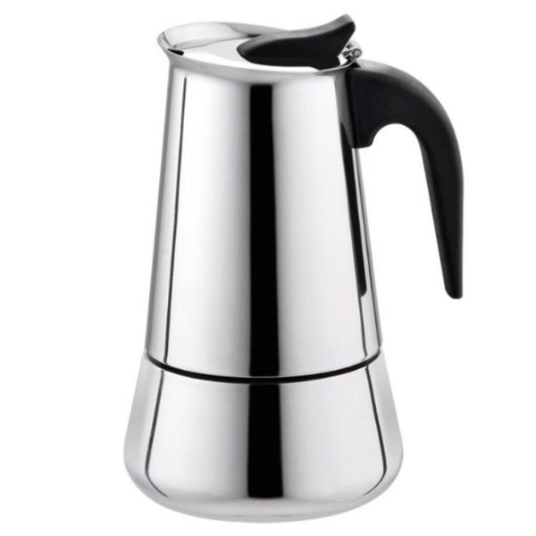 

coffee pots steel moka pot cup espresso maker cafetera milk pitcher tea pour over