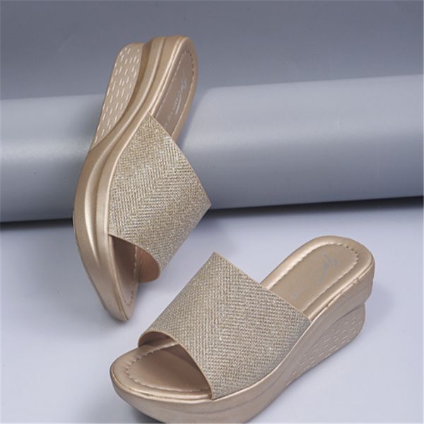 

2021 new style solid color woman summer modern slides 222, Black