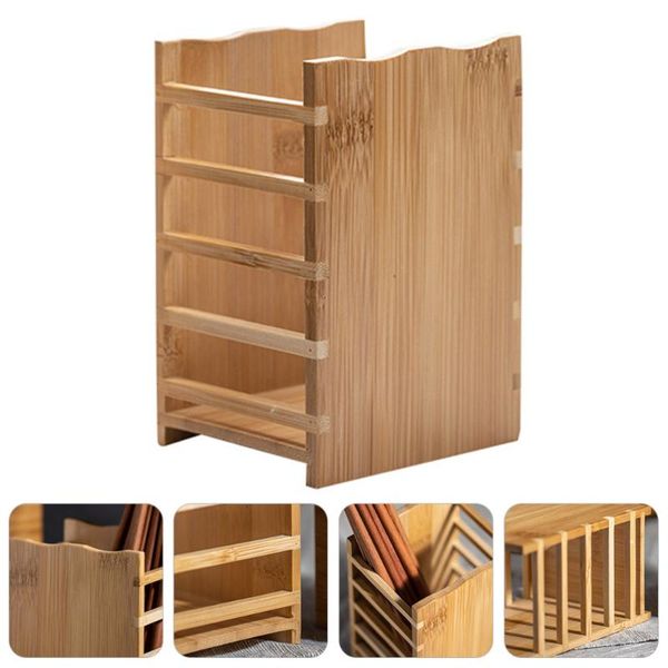 

1pc chopsticks cage kitchen utensil holder cutlery dining table organizer storage bottles & jars