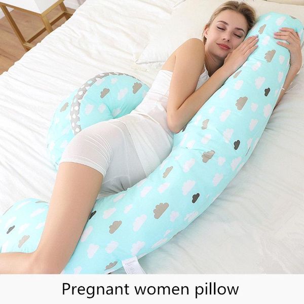 

pillow ergonomic pregnancy soft maternity for side sleeper rest leg hold abdomen h type body u coussin grossesse