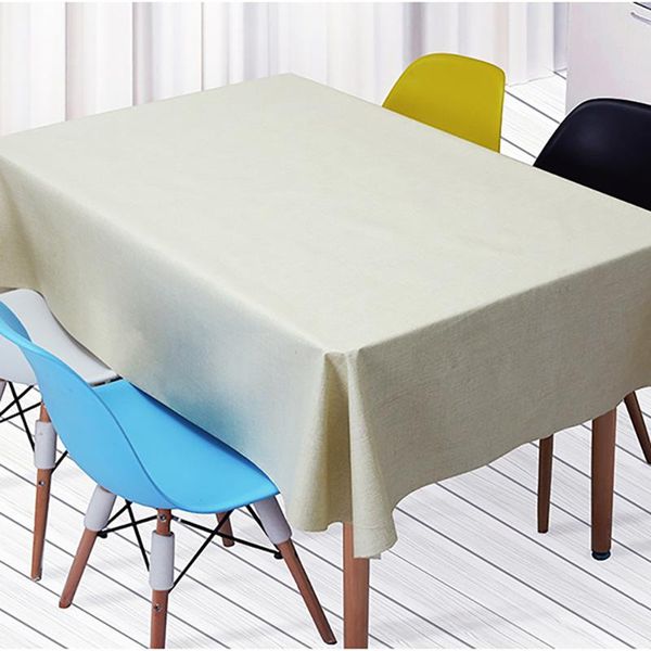 

table cloth tablecloths rectangular covers dust-proof polyester cotton tablefor kitchen wedding party decoration