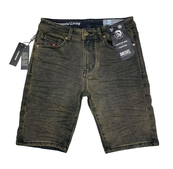 

men's jeans summer style men slim short denim trousers zipper brown hole shorts for, Blue