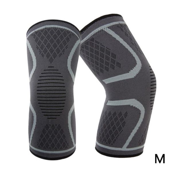 

elbow & knee pads 2 pcs brace arthritis relief running gym workout recovery support, Black;gray