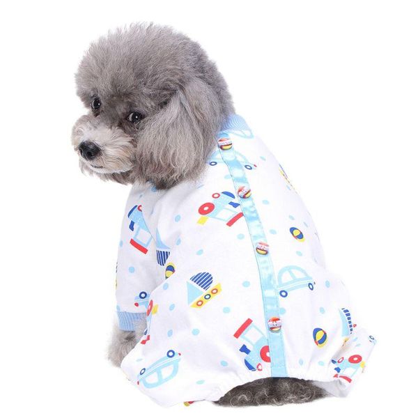 

dog jumpsuits clothes overalls for dogs cats cotton pajamas clothing 1 apparel