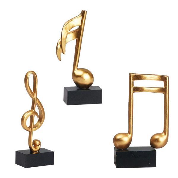 

wall clocks 3pcs scene decors resin note modeling nordic style ornaments