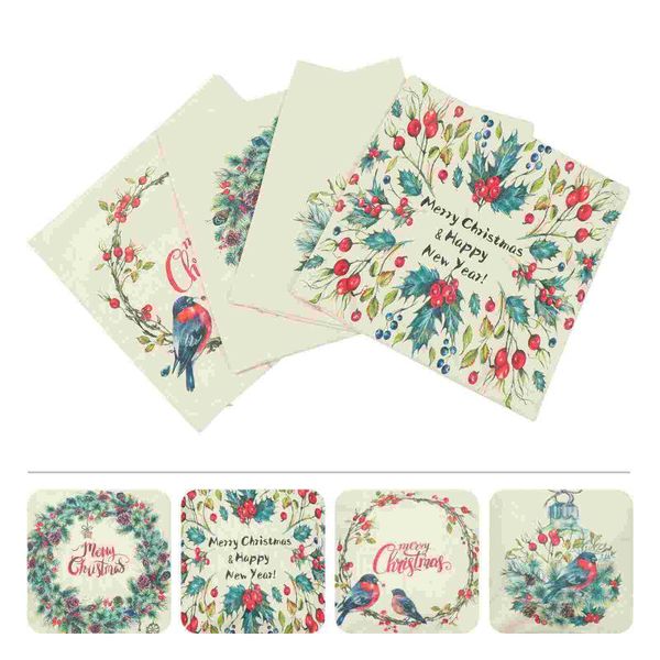 

christmas decorations 4pcs pillow cover holiday decoration farmhouse rustic case