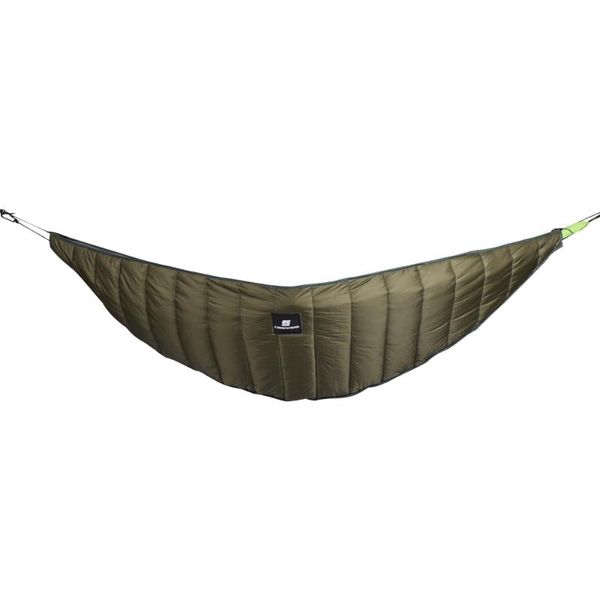 

1-2 person portable outdoor camping hammock underquilt winter warm under quilt blanket cotton hanging bed sleeping bags