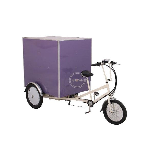 

ice cream making machine el electric cargo bike 3 wheel express tricycle outdoor transport cart for sale