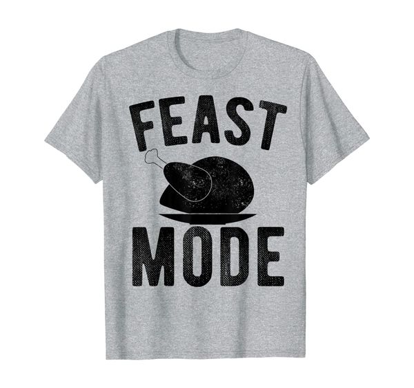 

feast mode shirt thanksgiving turkey day funny gift, White;black