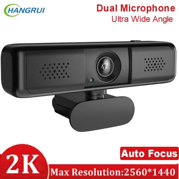 

webcams 2k webcam full hd computer pc web mini camera with microphone usb auto focus noise reduction wide angle lapkamera