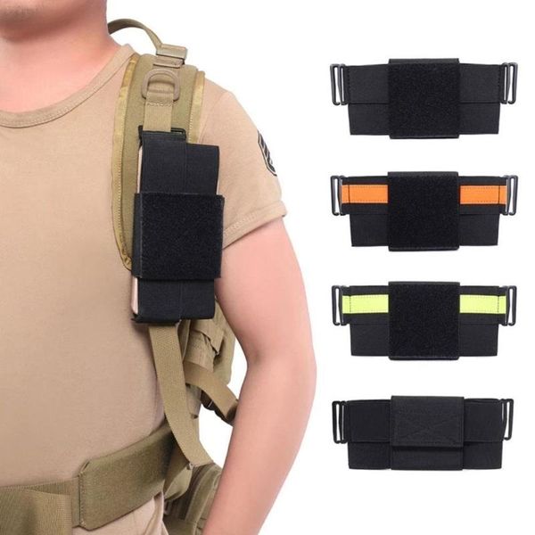

card holders tactical pouch outdoor mobile phone waist bag portable gadget smartphone holder with belt loop hook, Brown;gray
