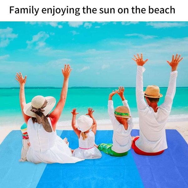 

blankets waterproof pocket beach blanket picnic mat rug portable sandproof nylon outdoor travel camping hiking sleeping pad