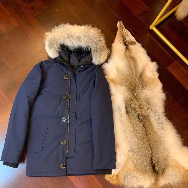 

mens parkas jacket fur hooded down coat budge size windbreaker warm men zipper thick, Black;brown