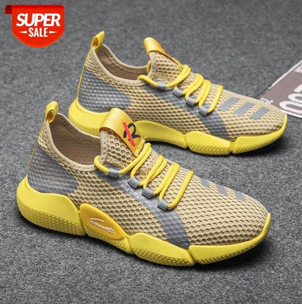 

men's shoes korean casual sports breathable flying woven wind #tc4j