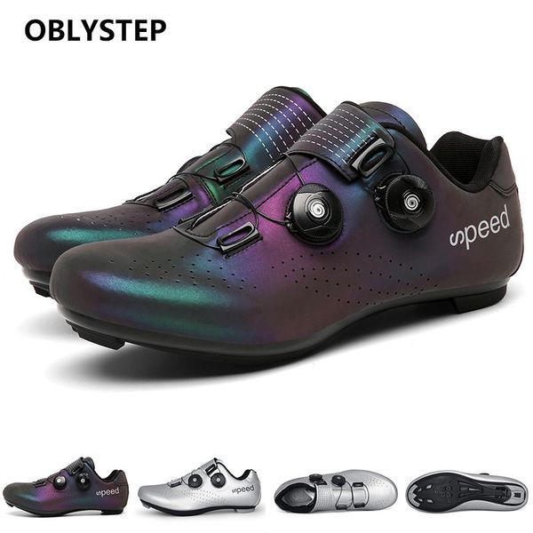 

cycling footwear obstestep mountain bike shoes men's outdoor non-slip sports youth racing bicycle, Black