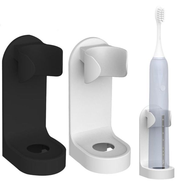 

toothbrush holders 1pc stand rack organizer electric wall-mounted holder space saving bathroom accessories banheiro armazenar
