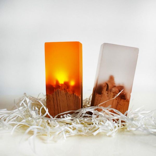 

strings european-style modern product creative gift custom resin solid wood night light led desk lamp strange zm1205