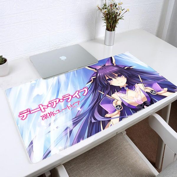 

mouse pads & wrist rests office computer desk mat modern table pad lapcushion date a live gaming keyboard game notebook pc