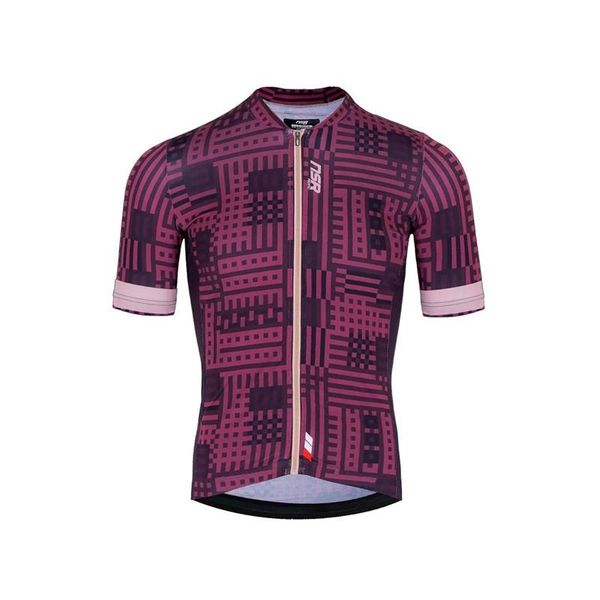 

racing jackets mens short sleeve cycling jerseys korea nsr wave point bike clothing shirts mtb quick dry bicycle wear ropa ciclismo hombre, Black;red
