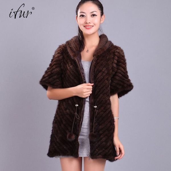 

women's vests real knitted coat women 2021 fashion gilet long jacket winter coats vest b005, Black;white