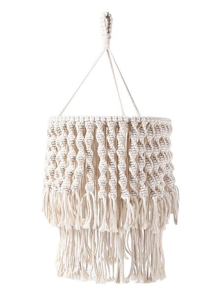 

decorative objects & figurines bohemian lampshade hand-woven table fashion ceiling pendant light shade cover home bedroom decoration