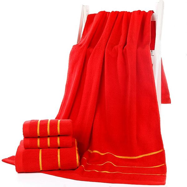 

towel soft cozy red phnom penh face bath super absorbent quick drying beach hair set for home bathroom el real