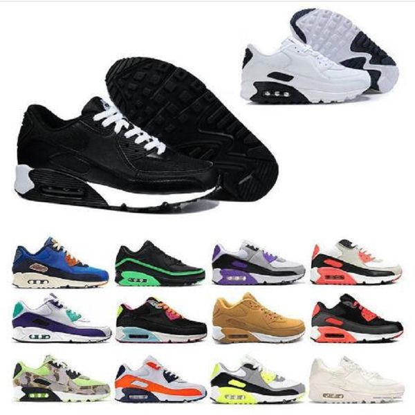 

90 shoes mens woman outdoorvulcanize shoes black white sport shock jogging walking hiking sports athletic sneakers shoes shoe