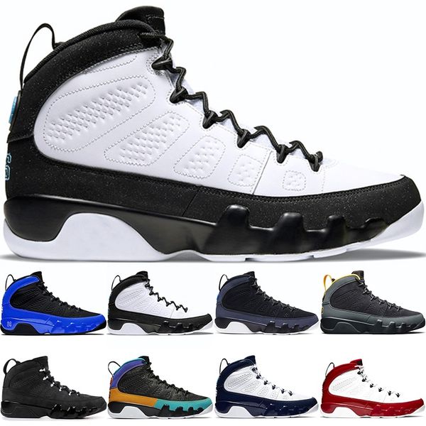 

basketball shoes 9s change the world 9 university gold gym red racer blue regon ducks mens trainers sports sneaker size 40-47, Black