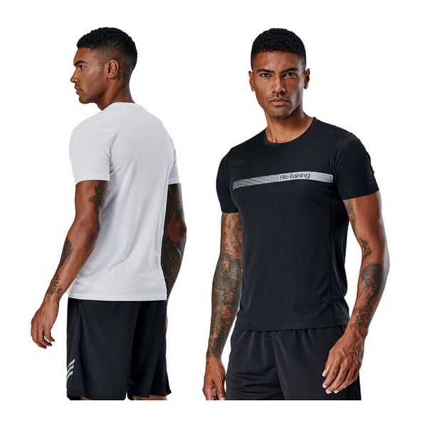 

soccer jersey tolcslim clothes men tshirt running sports basketball fitness breathable quickdrying men gym shirts compress, Black;yellow