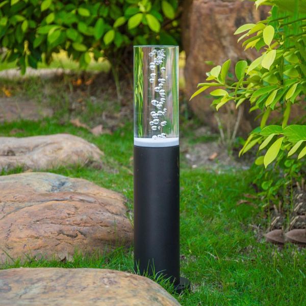 

30cm/50cm outdoor garden lawn lamp 7w acrylic bubbles bollard light villa courtyard landscape pathway pillar lamps