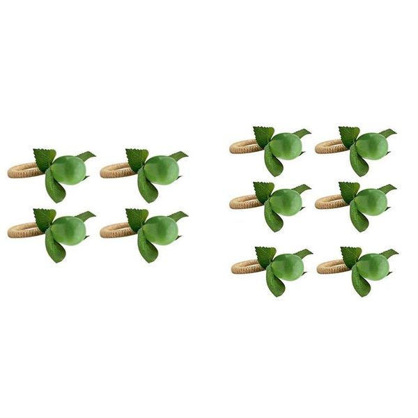 

napkin rings simulation plant ring el model room wedding party supplies