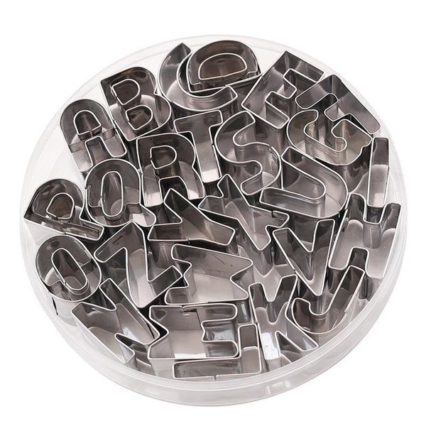 

baking moulds stainless steel alphabet letter cookie cutters mold biscuit number cutter set cake decorating fondant m038