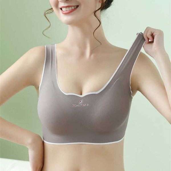 

mi jie's live light oxygen 2.0 latex bra women's sports yoga underwear comfortable back, Black;white