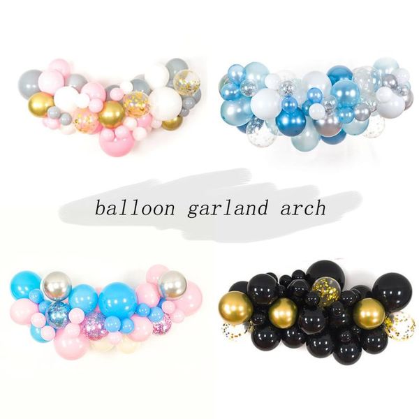 

56pcs balloon garland arch birthday party background balloons strip chain for wedding decoration christmas halloween baby shower