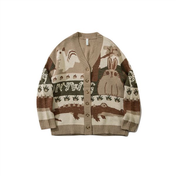 

men's sweaters warm male cashmere sweater, slim fit print jacket for fall and winter men nteb, White;black