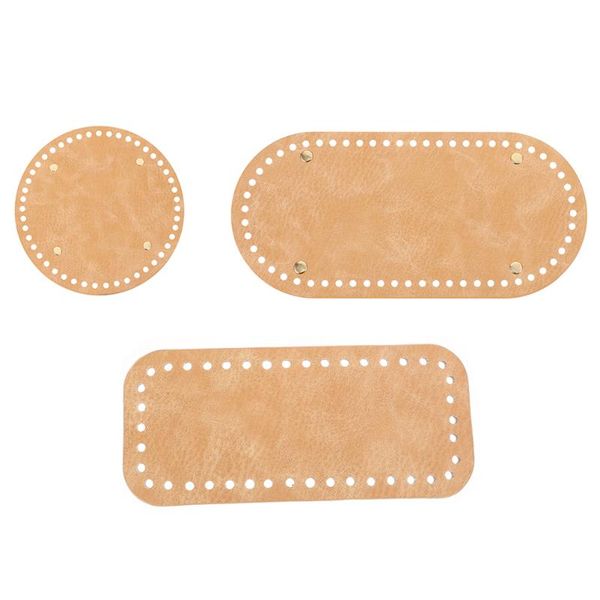 

christmas decorations 3pcs pu bag bottoms simple bags bottom bases pads