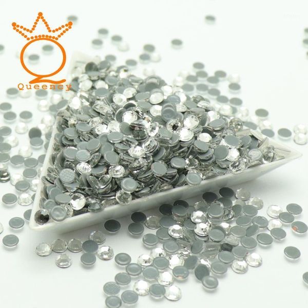 

rhinestones for nails glass ss3 ss4 ss5 ss6 ss8 ss10 clear strass nail art decorations 3d on manicure1, Silver;gold