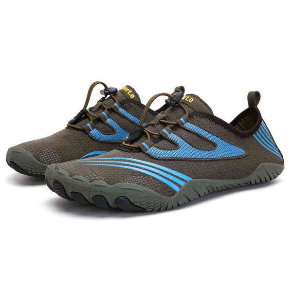 

wading shoes men's outdoor swimming women's river five finger beach water, Black