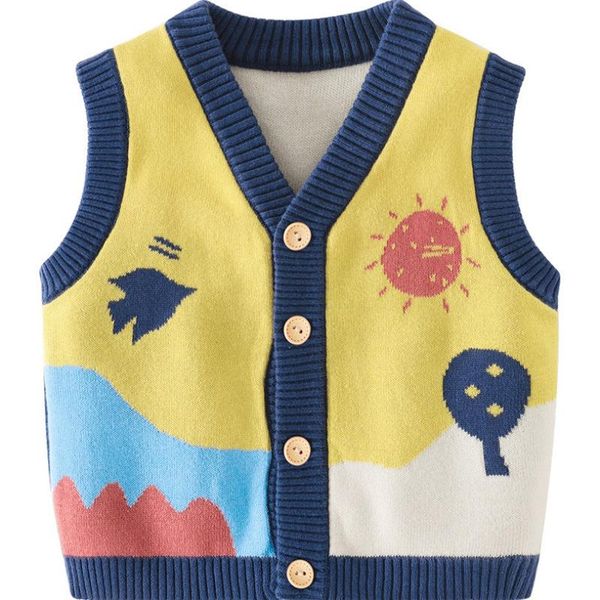 

born baby kniteed vest waistcoat kids jackets for girls boys children clothes jacket sleeveless toddler winter, Camo