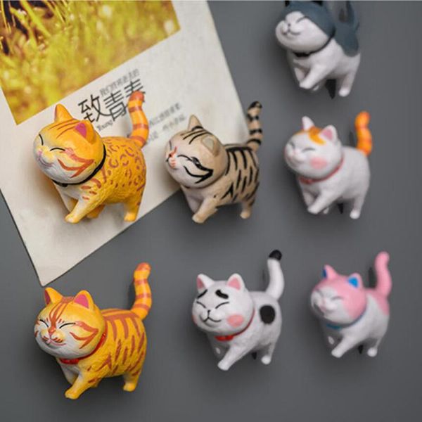 

fridge magnets selling creative 3d cartoon mask cat refrigerator office magnet paste home decor gift stickers wholesale